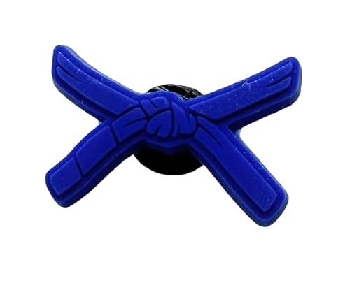 Martial Arts belt color shoe charms - Choose from 9 Belt colors - Karate, Polyvinyl Chloride, No Gemstone
