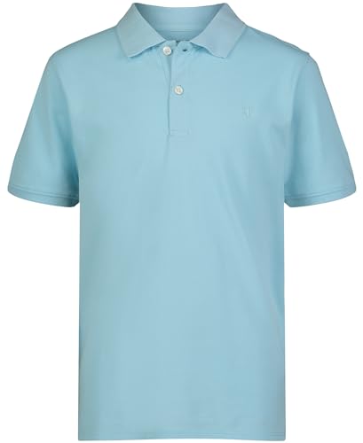 Polo en micropiqué Calvin Klein pour garçon avec fermeture à boutons classique