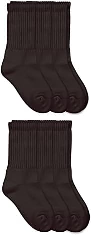 Jefferies Socks Boys 2-7 Seamless Sport Crew Half Cushion 6 Pair Pack image 5