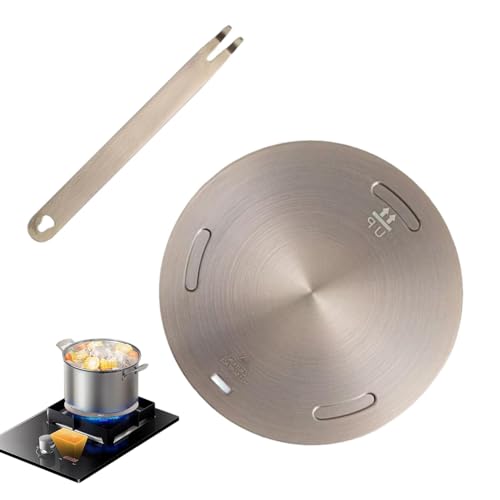 Placa difusora de inducción, placa adaptadora de inducción, placa de inducción 430 de acero inoxidable, placa difusora de inducción de calor, difusor de calor