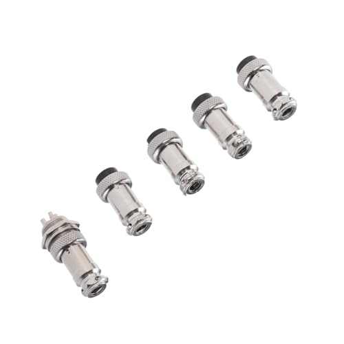 Set de 5 conectores de panel aviación 4 núcleos miniatura 1