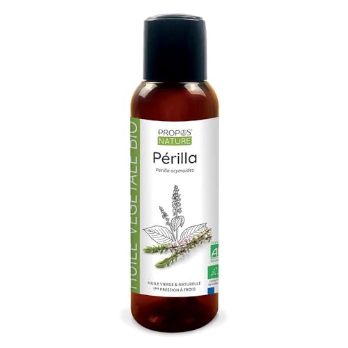 Huile de Périlla Bio - Perilla ocymoides seed oil -100% pure et naturelle - 100ml - PROPOS'NATURE
