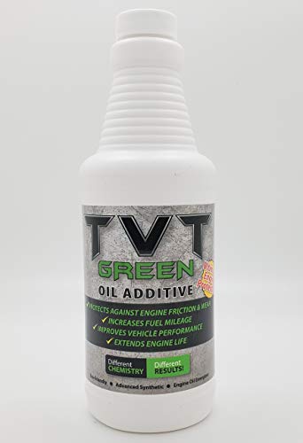 TVT GREEN Engine Oil Additive Anti-Friction MPG Supplement (16 ounce)