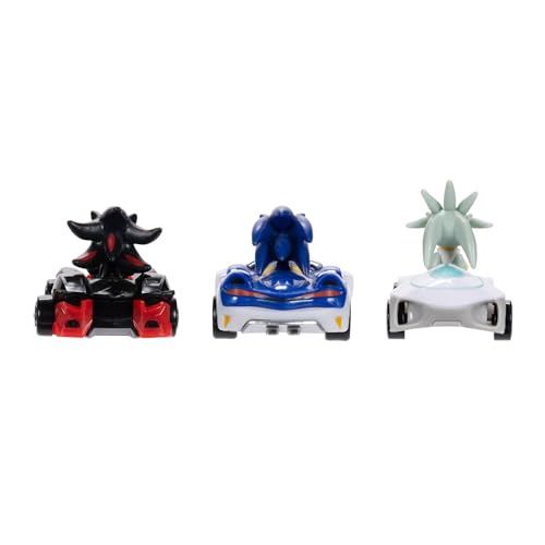 Vehículos Sonic The Hedgehog 3-Pack escala 1:64 miniatura 4