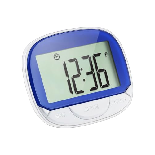 Ergonomischer elektronischer Aktivitätsmonitor, präzise Schrittzähler, großer Bildschirm für alle Altersgruppen, Zähler zum Gehen