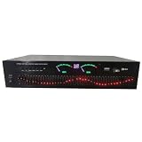 Equalizzatore Bluetooth stereo a 40 bande - Controller di effetti digitali Hi-Fi con supporto USB/SD Card, regolazione alti, medi e bassi per sistemi audio domestici