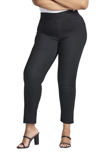 Women's Plus Size Petite Butter Denim Pull-On High Rise Jean