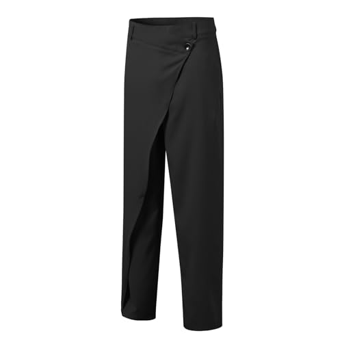 Men's Dress Pants Pocket Layer Straight Leg Plain Comfort and Softness Full Length Outdoor Day Outdoor Fuzzy2