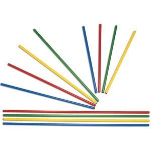 Nathan 387431 Rods, 1.50 m, Multi Color, 1.5 m