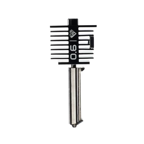 Diamondback Nozzles – Bambu Lab A1 Compatible – Polycrystalline Solid Diamond Tip 3D Printer Nozzles, Improved Extrusion