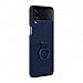 Samsung Galaxy Z Flip4 Official Silicone Cover with Ring Navy
