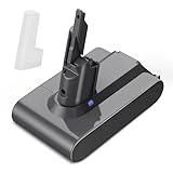 Upgraded 6.0Ah V7 SV11 Battery 229687 Replacement for Dyson V7 Animal/Trigger/Motorhead Pro/Car+Boat/SV11 V7 battery replacement Handheld Cordless Vacuum Cleaner 21.6v Li-ion 6 cell 229687 Battery