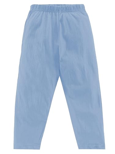 Image of KiddoPanti Boys Solid Pyjama Pant | 100% Soft Cotton Single Jersey | Comfortable Fit with Elastic Waistband & Single Front Pocket | Kids Joggers Track Pant