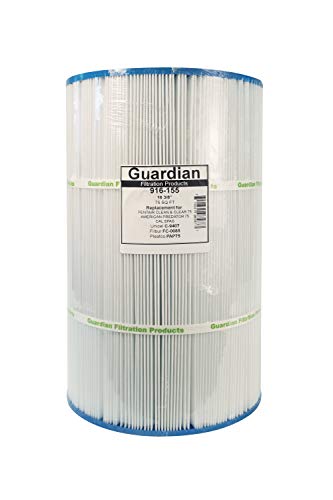 Guardian Filtration Products Pool Filter Cartridge Fits :Unicel C-9407, Pleatco PAP75 Filbur FC-0685 SP75 Predator 75 PENTAIR Clean & Clear 75 PAP75