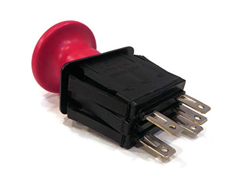 Interrupteur PTO Grasshopper robuste bouton poussoir étanche tondeuse 721DH2
