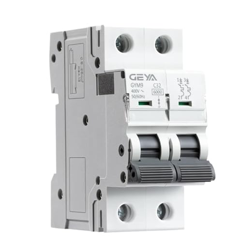 Disjoncteur MCB GYM9 2P 6KA rail Din pour une installation électrique durable - 3