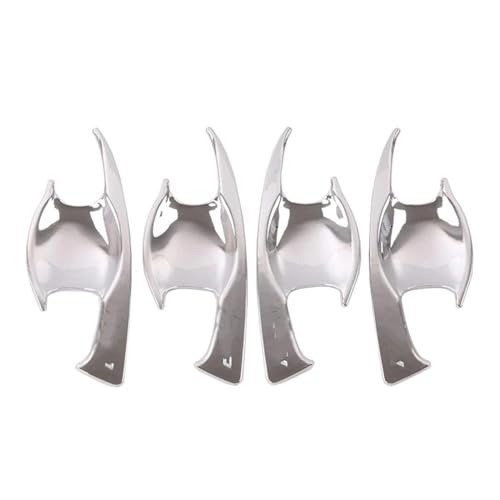 Cubierta cromada ABS de manija para Toyota Hilux, Revo y Fortuner (2016-2020, Chrome B)