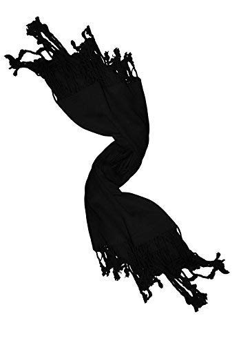 Boutique Ever Latest Collections Viscose Soft and Smooth Stole/Wraps Combo Green & Black - Color