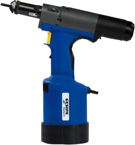Gesipa FireFox 2 – Setzgerät für Blindnietmuttern (Setzkraft 22.000 N, Druck 5,00 – 7,00 bar, Gewicht 2,4 kg) 1458086