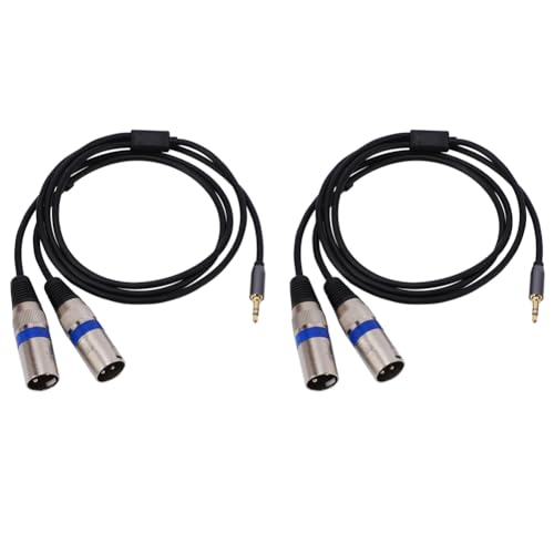 Cable de audio multifunción Lckiioy para eliminar ruidos al conectar PC a altavoces XLR 1