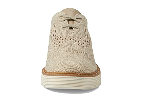 Cole Haan Cole Haan Women's Originalgrand Platform Stitchlite Oxfords, Rye Knit/Ivory, 11-B US