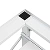 vidaXL Socle pour Machine à Laver Étagère Coulissante Blanc Base de Lave-linge