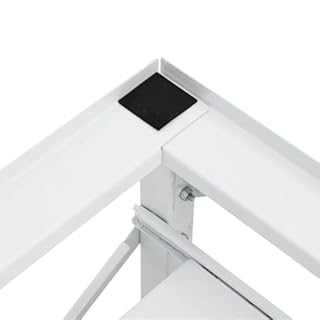 vidaXL Socle pour Machine à Laver Étagère Coulissante Blanc Base de Lave-linge