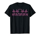Herzbeben Herzschlag Herz EKG T-Shirt