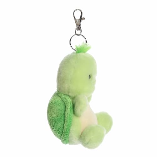 Peluche Tiny Turtle à clipser Palm Pals Aurora verte de 10cm - 4