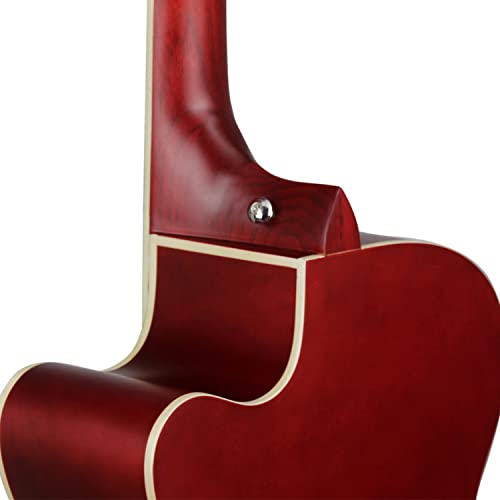 MEIeynt Kit de démarrage pour Guitare Acoustique 6 Cordes Guitarra Acustica Bundle Pack avec Ensemble de Corps en Coupe… - Les Beatles, Paul McCartney, John Lennon, RIngo Starr, George Harrison MEIeynt Kit de démarrage pour Guitare Acoustique 6 Cordes Guitarra Acustica Bundle Pack avec Ensemble de Corps en Coupe… – Image 7