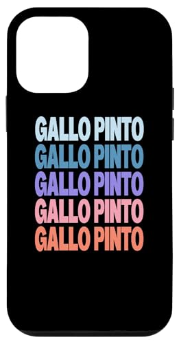 Funny Modern Repeated Text Design Gallo Pinto �X�}�z�P�[�X iPhone 12 mini �p