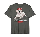 dogo argentino cucciolo nero Leggera, taglio classico, maniche con doppia cucitura e orlo inferiore