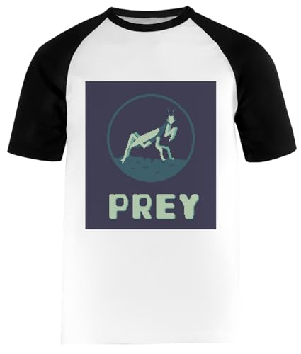 (Prey) Ing Mantis Active Tee Baseball Weißes, Normales Unisex-T-Shirt
