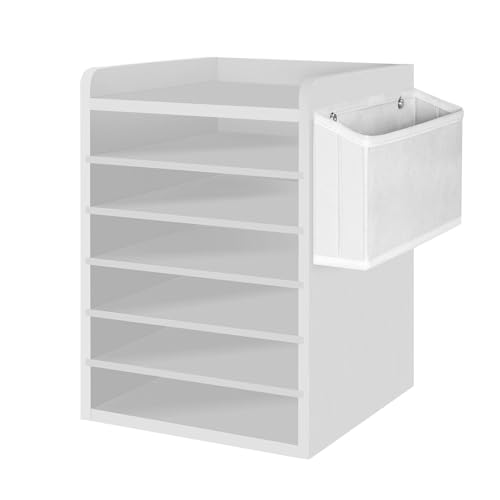 HOOBRO 6-Tier Countertop Mail Sorter Organizer