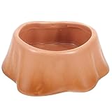 QUMIIRITY Keramik Hamsterfutternapf und Wassernapf für Kleintiere Stabiler Glatter Keramiknapf mit...