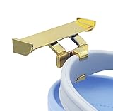 YIPUKIYI Car Spoilers Shoe Charms 2 Pack Shoe Spoilers Charm, Noticeable Shoe Charm Accessories, Decorative Shoe Charms for Shoe Buckles Supercar Spoiler (Gold)