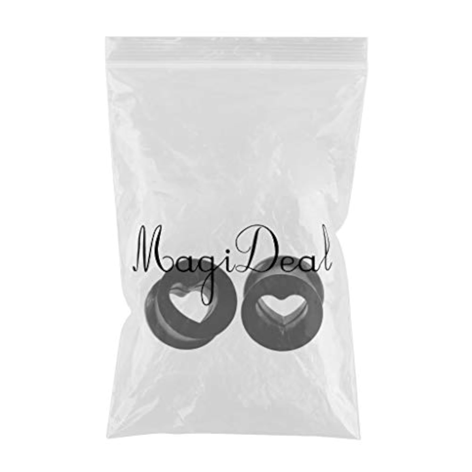 2Pcs Silicone Ear Gauges Double Flared Tunnels Stretchers