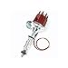 Pertronix D7133711 Flame-Thrower Vacuum Advance Red Male Cap Billet Electronic Distributor with Ignitor III Technology for Ford FE 352-428
