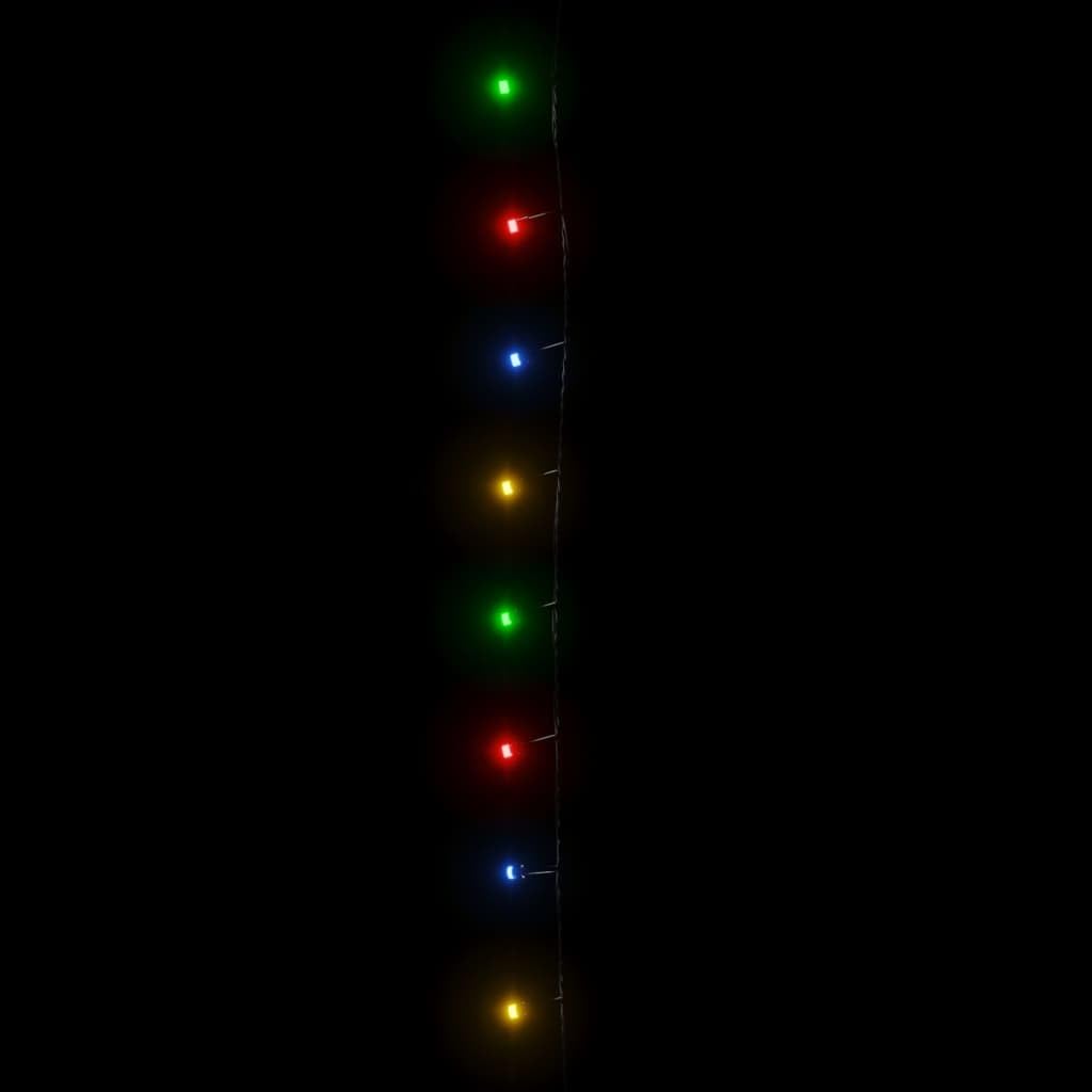 Generisch Lichterkette, 8-Stufig Verstellbare Dekorationslichter mit USB-Anschluss, aus Synthetischem PVC, für Innen- und Außenbereich Geeignet (Mehrfarbig, 200m)