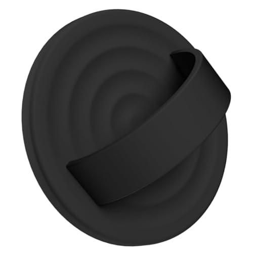 Aggiunta del Telefono Magnetico Aggiornato per Stiphy Ring Rimovibile silicone nero