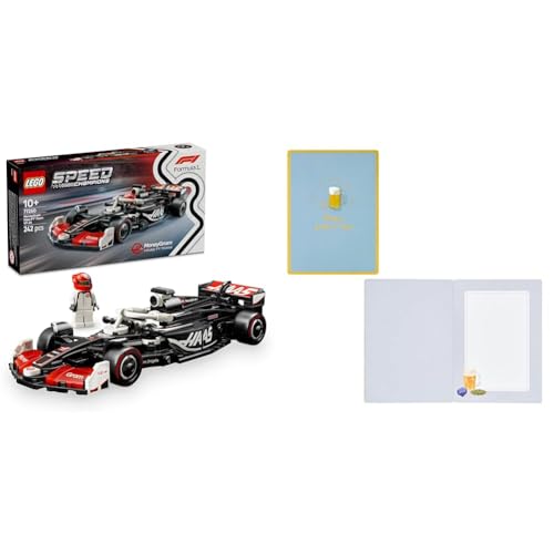 【父の日セット】レゴ(LEGO) スピードチャンピオン MoneyGram Haas F1(R) Team VF-24 レースカー おもちゃ 玩具 誕生日 プレゼント ブロック 男の子 女の子 子供 10歳 11歳 12歳 小学生 乗り物 車 ミニカー 7