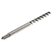 Hertel High-Speed Steel Spiral Flute Tap, M3.5x0.6, Metric Coarse, 3 Flute, Plug Chamfer, 6H Class of Fit, Bright/Uncoated Finish, 1-15/16