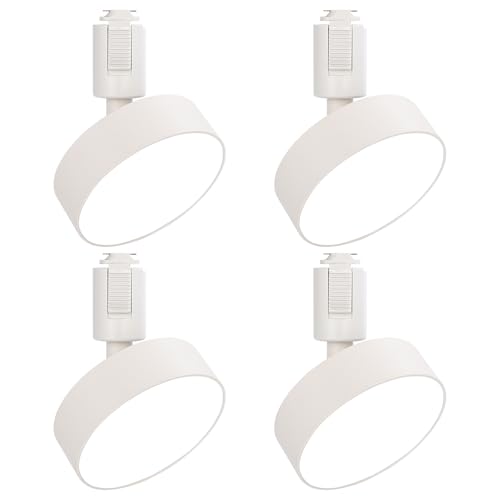 szbritelight ダクトレール用スポットライト LED照明 100W相当 広範囲な発光 取付け簡単 器具一体型 昼白色5000K 角度調節可能 ライティングレールライト インテリア 925lm 10W ホワイト 4個セット