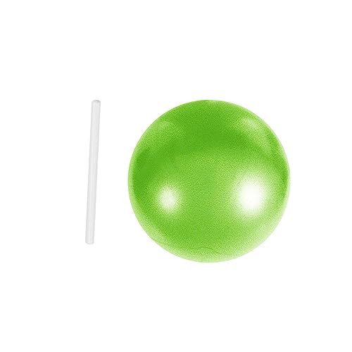 Ysyqkn Pelota de Pilates Pequeña, Pelota de Núcleo, Pelota de Ejercicio Gruesa Y Resistente de 23 Cm, Pelota de para Gimnasia, Entrenamiento de Estabili, Verde