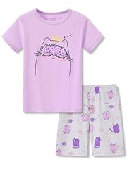 Purple Kittten (Short Sleeve & Shorts)