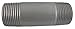 Nipple, 1/4In, Thrd Both Ends, 2-1/2In, 316
