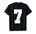 Number 7 6 Couple Costume Duo 67 Meme Matching Group T-Shirt