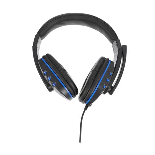 Homoyoyo Gaming Headset Ear Phones Noise Canceling Headphones Computer Headphones 3.5mm Gamer Headphones Noise Reduction Ear Muffs Headphones for Computer Noise Reduction Gaming Headphones