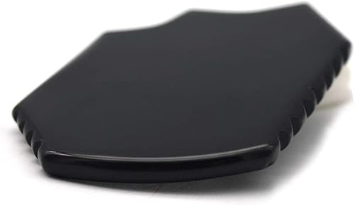 Miniatura 4 de RODEREK Herramientas Gua Sha, herramienta de masaje de raspado de obsidiana Gua Sha, tabla facial de Gua Sha, herramienta de masaje unisex Gua Sha,