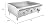 ATOSA US ATMG-36T-36" HD Commercial Griddle Thermostatically Controlled Natural Gas Griddle Cooktop Stainless Steel Restaurant Grill Portable Top Griddle - 50,000 BTU